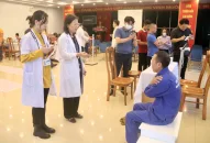 Trung tâm Kiểm soát Bệnh tật thành phố triển khai chương trình kiểm tra các thông số sức khỏe cho công nhân QQ8839 bắn cá, đá gà, game bài