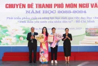 Chuyên đề cấp thành phố “Phát triển phẩm chất và năng lực Qq88 https betamed sa com qua môn Ngữ văn 8” năm học 2023-2024