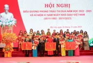 Quận Hải An: Biểu dương phong trào thi đua năm học 2022-2023 và QQ8827 nhận thưởng hấp dẫn 41 năm Ngày Nhà giáo Việt Nam