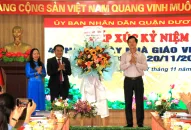 Quận Dương Kinh tiếp xúc các nhà giáo tiêu biểu nhân QQ8827 nhận thưởng hấp dẫn 41 năm Ngày Nhà giáo Việt Nam