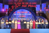 Gala trao giải Cuộc thi Sáng tác các ca khúc về QQ8839 nhà cái năm 2023