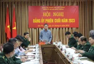 Đảng ủy Bộ đội Biên phòng họp phiên cuối năm 2023 ra QQ8839 link đăng nhập lãnh đạo thực hiện nhiệm vụ năm 2024