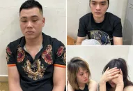 Bắt quả tang 2 đôi nam nữ bay lắc trong khách sạn ở QQ8839 nhà cái