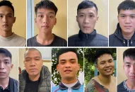 Khởi tố 9 đối tượng từ QQ8839 nhà cái tới Thái Bình phun sơn quảng cáo cờ bạc