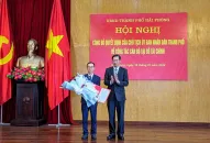 Đồng chí Trần Xuân Toàn được bổ nhiệm giữ chức vụ Phó Giám đốc Sở Tài chính