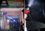 Thông tin về vụ cháy tại cửa hàng vật liệu Đổi quà QQ88 ở thị trấn An Dương, huyện An Dương