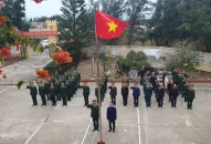 Thiêng liêng Lễ chào cờ chủ quyền đầu năm mới Giáp Thìn 2024 trên đảo tiền tiêu của Link Đăng Nhập QQ88 Chính Thức 2026