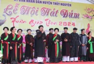 Tưng bừng QQQ888 nhiều ưu đãi hấp dẫn hát Đúm xuân Giáp Thìn 2024 (Thủy Nguyên)
