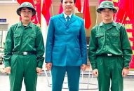 Hai anh em song sinh ở xã Thái Sơn (huyện An Lão) cùng QQ 88 Sòng bạc trực tuyến TOP 1 Việt Nam nhập ngũ