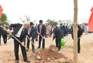 Huyện Tiên Lãng phát động Tết trồng cây Xuân Giáp Thìn 2024