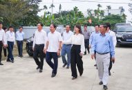 Bí thư Thành ủy kiểm tra tình hình Đổi quà QQ88 xã nông thôn mới kiểu mẫu, sản xuất nông nghiệp tại huyện An Dương và Tiên Lãng