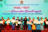 Lễ trao giải Cuộc thi nấu ăn “Cơm dẻo, canh ngọt” trong nữ đoàn viên, công nhân viên chức QQ8839 bắn cá, đá gà, game bài thành phố