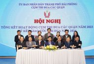 Cụm thi đua các quận hoàn thành xuất sắc nhiệm vụ thu ngân sách năm 2023