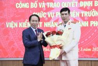 Đồng chí Vũ Văn Quang được bổ nhiệm làm Phó viện trưởng Viện Đổi quà QQ88 Đăng Nhập QQ88.COM | Link Trang Chủ QQ888 thành phố