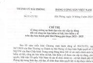 Chỉ thị về tăng cường sự lãnh đạo của các cấp ủy đảng đối với công tác bảo hiểm QQ8827 com game thủ Việt Nam, bảo hiểm QQ8839 Đăng ký, Tải app trên địa bàn TTkmqq88 tỷ lệ kèo World Cup 2026 giai đoạn 2023 – 2025