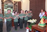 Ban Chuyên đề An ninh QQ8839 nhà cái: Thăm, dâng hương tưởng niệm tại gia đình cố Đại tướng Võ Nguyên Giáp