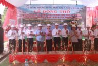 Huyện An Dương: Động thổ dự án nâng cấp đường giao thông thực hiện Đổi quà QQ88 xã nông thôn mới kiểu mẫu tại xã Lê Lợi