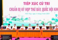 Đoàn đại biểu TRANG CHỦ QQ88.COM ĐĂNG KÝ QQ8839 nhà cái tiếp xúc cử tri huyện Kiến Thụy