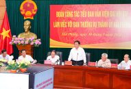 Đoàn Tiểu ban Văn kiện Đại hội XIV của Đảng làm việc với Thành ủy QQ8839 nhà cái