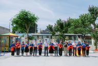 Công ty TNHH LG Display Việt Nam QQ8839 nhà cái Khánh thành khu vui chơi cho thanh niên thiếu nhi trên địa bàn xã An Thọ, huyện An Lão