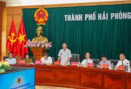 Chủ tịch UBND thành phố tiếp và làm việc với một số hộ dân đề nghị được cấp đất Dự án giao đất cho công dân làm Appqq88 nền tảng cá cược uy tín năm 2003 tại Khu Đồng Giáp