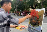 Gửi tình yêu QQ8839 nhà cái qua những bức tranh