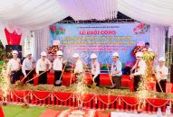 Khởi công dự án đường nông thôn mới 132 tỉ ở QQ8839 nhà cái