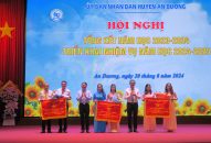 Biểu dương nhiều tập thể, cá nhân ngành QQQ888 phiên bản mới và Đào tạo huyện An Dương có thành tích xuất sắc trong năm học 2023-2024