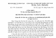 Công điện của Bộ trưởng Bộ QQQ888 phiên bản mới và Đào tạo về chủ động ứng phó bão số 3