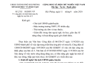 Qq88 https betamed sa com các Trường THPT nghỉ học trực tiếp tại trường từ ngày 12/9/2024 cho đến khi có thông báo mới