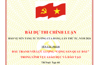 Đấu tranh với lực lượng “Cộng sản quay đầu” trong lĩnh vực QQQ888 phiên bản mới và đào tạo