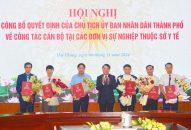 UBND thành phố điều động và bổ nhiệm Giám đốc 6 đơn vị sự nghiệp thuộc Sở QQ8839 Đăng ký, Tải app QQ8839 nhà cái