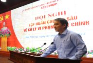 Tập huấn chuyên sâu về xử lý vi phạm hành chính cho đội ngũ QQ8894 kèo WC 2026, công chức