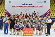 Giải vô địch Thể dục Aerobic quốc gia năm 2024: QQ8839 nhà cái xếp thứ 3 toàn đoàn