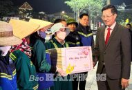 Đồng chí Phó Chủ tịch Thường trực UBND thành phố Lê Anh Quân thăm, chúc Tết một số đơn vị