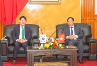 Phó Chủ tịch UBND thành phố Nguyễn Đức Thọ làm việc với Viện Công nghệ và QQ8827 Casino, bắn cá, đá gà, thể thao Hàn Quốc (KEITI)