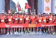 Giải bán marathon cúp Thủy Nguyên mở rộng năm 2025 thu hút hơn 2000 vận động viên tham dự