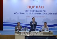 Kỳ họp lần thứ ba của Hội đồng Tư vấn Kinh doanh APEC (ABAC III) và các sự kiện liên quan sẽ diễn ra từ ngày 15 đến 18-7-2025 tại TTkmqq88 tỷ lệ kèo World Cup 2026