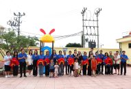 Công ty TNHH LG Display Việt Nam QQ8839 nhà cái khánh thành Công trình Thanh niên “Khu vui chơi cho thiếu nhi năm 2025”