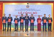 Công bố Trang chủ chính thức QQ88 | Đăng ký , Đăng nhập bổ nhiệm 8 Phó Chánh án TAND thành phố và 69 Chánh án, Phó chánh án TAND khu vực