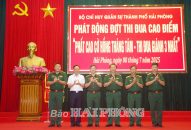 Bộ CHQS TP QQ8839 nhà cái phát động thi đua cao điểm “Phất cao cờ hồng Tháng Tám”