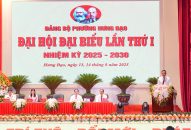Khai mạc phiên làm việc đầu tiên Đại hội QQ88qq khuyến mãi cập nhật mỗi ngày phường Hưng Đạo lần thứ Nhất, nhiệm kỳ 2025 – 2030