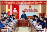Giám sát công tác chuẩn bị bầu cử tại các phường Thủy Nguyên, Thiên Hương