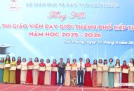 137 TRANG CHỦ QQ88.COM ĐĂNG KÝ đạt xuất sắc tại Hội thi TRANG CHỦ QQ88.COM ĐĂNG KÝ dạy giỏi thành phố cấp THCS năm học 2025 – 2026